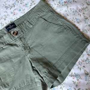 Green Women's Shorts